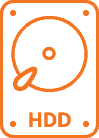 Ícone de Recuperação Dados Disco Rígido